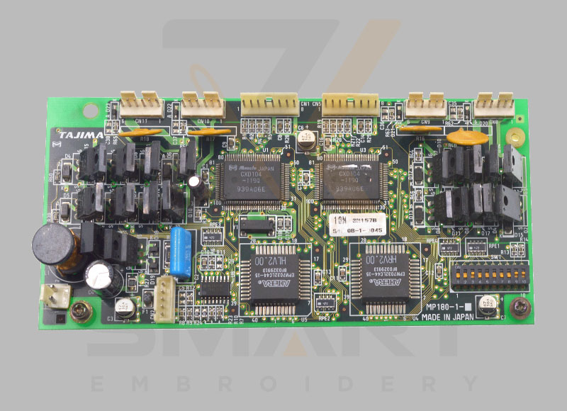 Card electronic MP 180-1 HLV 2.00 pentru Tajima Mașină de broderie cu cap unic 0J2700101060 CL6101A60000