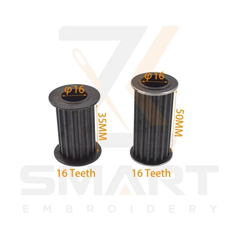 Tajima SWF Mașină de îmbrăcăminte Pulley Pulley Fier Material S5M 16 Denti 35/50 MM 501490030S12 UN110030B000 501470050S11