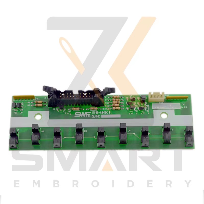 9 culori utilizate card de senzor SWF original EMB-WH9C1 părți de mașină de îmbrăcăminte ESWF-EMB-WH9C1-U