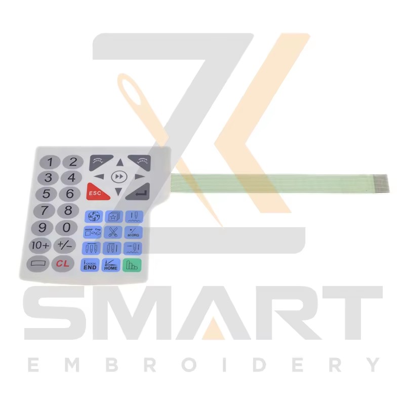 Ricoma Original Keypad 03150210ER China Piese pentru mașini de îmbrăcăminte E17-KP01