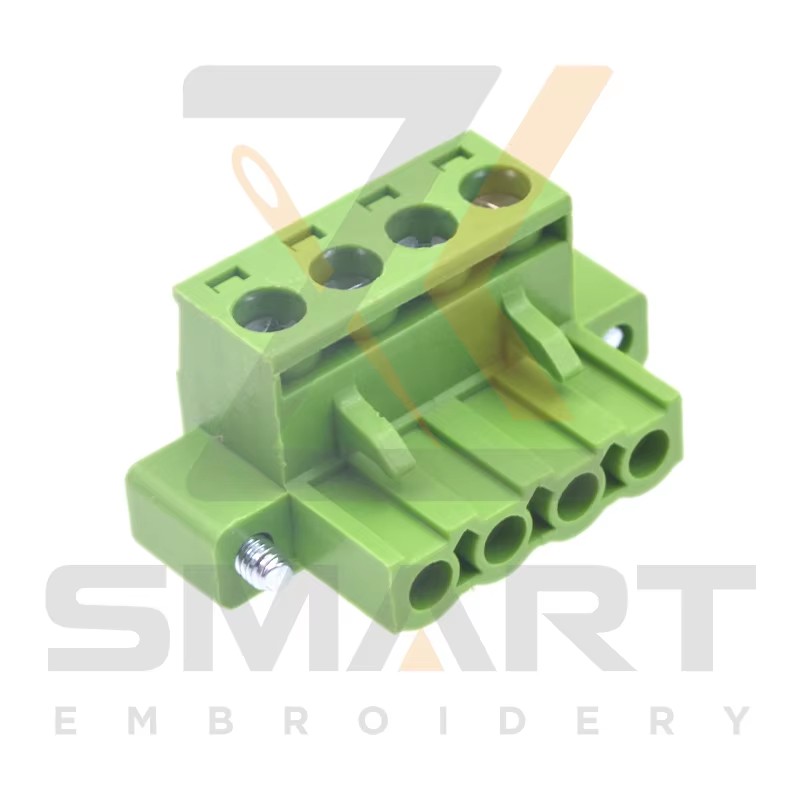 Conector tip L 4 pinuri pentru piese de comandă pentru mașini de îmbrăcăminte E12-CZ-L4-F E12-CZ-L4-M