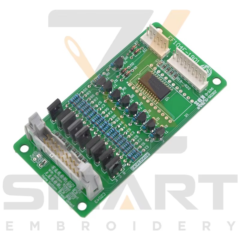 Cardul EF104 pentru sistemul DAHAO pentru piesele de mașină chinezească de îmbrăcăminte EDH0503-EF104-C