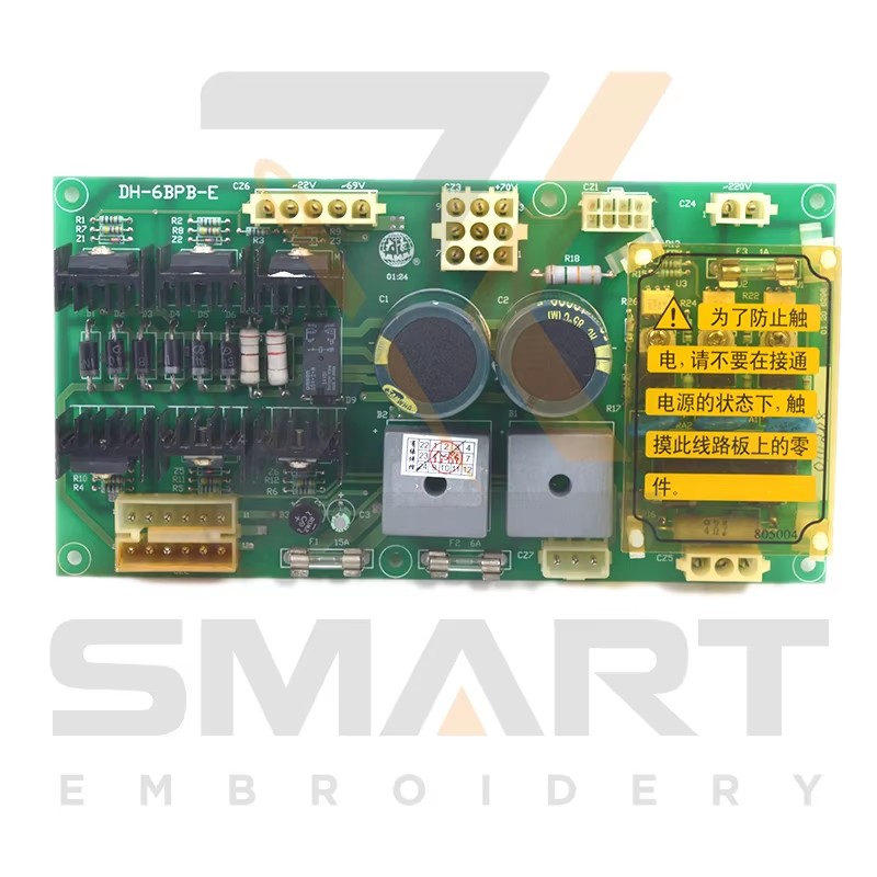 Folosit DAHAO 6BPB cartela de putere chineză mașină de îmbrăcăminte piese EDH04-6BPB-U