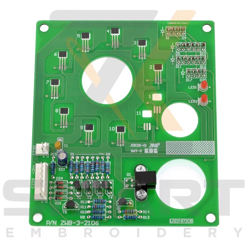 Card DAHAO ZWB pentru mașini chinezești de îmbrăcăminte EDH0505-ZWB-C