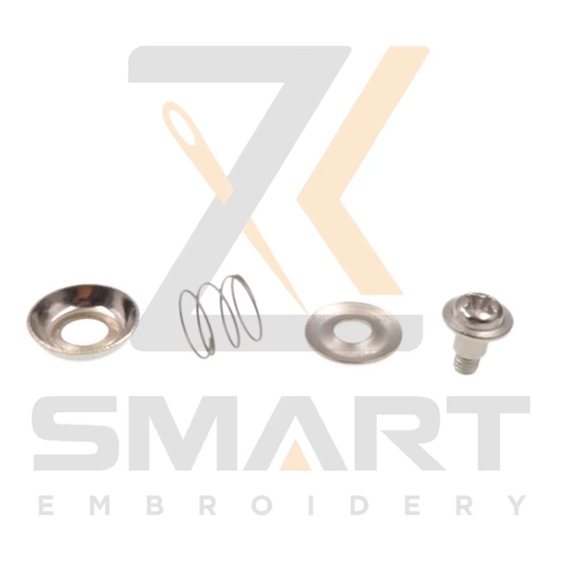 10 Seturi de piese de mașină de îmbrăcăminte Barudan KF250220 KF250241 KF250231 KF250250 Thread Guard Disc Thread Hook Support Spring