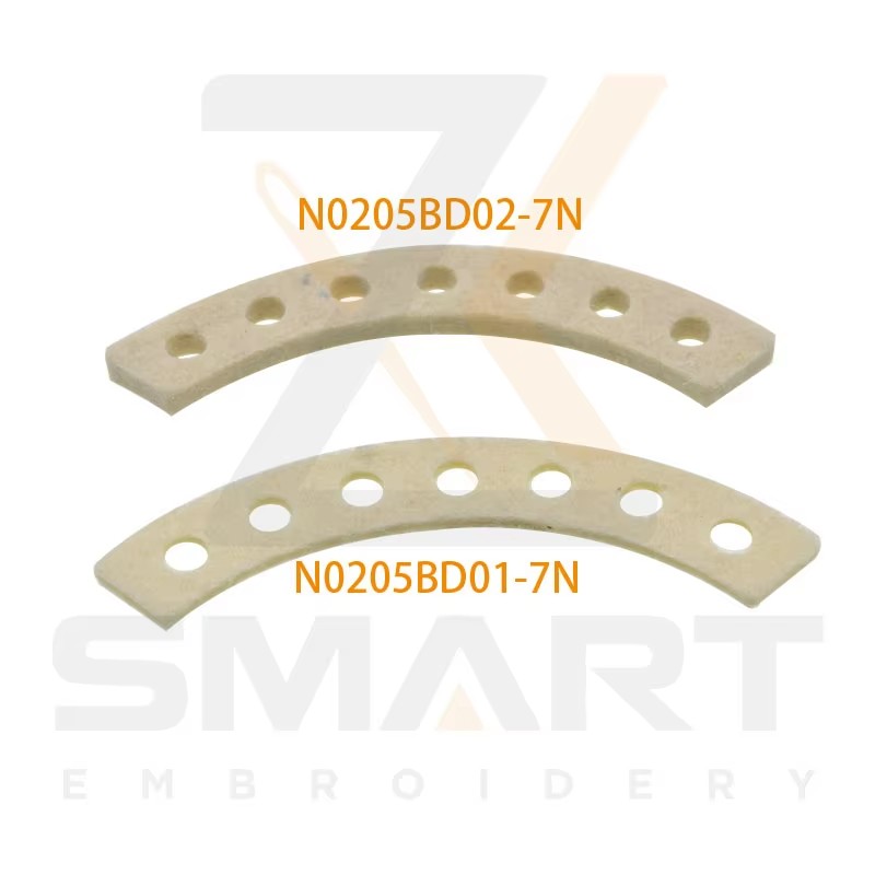 Mașină de îmbrăcăminte Barudan părți Turret Plate de ulei Felt 7 ace N0205BD01-7N N0205BD02-7N